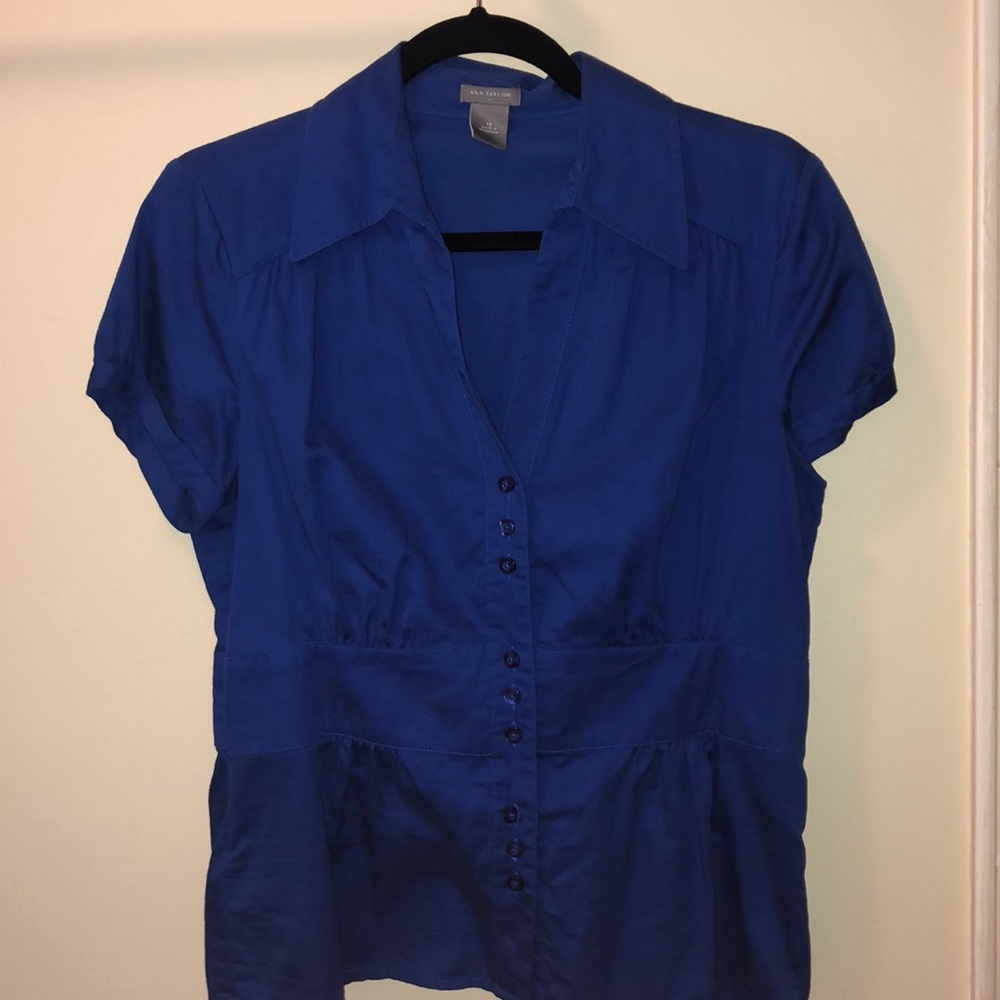Ann Taylor button up blouse